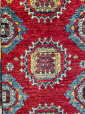 26247 - Hand-knotted Contemporary Chobi Ziegler /Modern Carpet/Rug / Size: 3'1" x 1'6"/94cm x 46cm