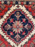 26274-Chobi Ziegler Hand-Knotted/Handmade Afghan Rug/Carpet Modern Authentic/Size: 3'2" x 1'6"/97cm x 46cm