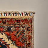 26274-Chobi Ziegler Hand-Knotted/Handmade Afghan Rug/Carpet Modern Authentic/Size: 3'2" x 1'6"/97cm x 46cm