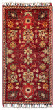 26262-Chobi Ziegler Hand-Knotted/Handmade Afghan Rug/Carpet Modern Authentic/Size: 3'3" x 1'6"/99cm x 46cm