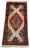 26164 -  Hand-knotted Contemporary Chobi Ziegler /Modern Carpet/Rug / Size: 3'1" x 1'6"/4cm x 46cm