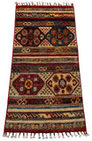 26237 - Hand-knotted Contemporary Chobi Ziegler /Modern Carpet/Rug / Size: 3'3" x 1'6"/99cm x 45cm