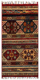 26237 - Hand-knotted Contemporary Chobi Ziegler /Modern Carpet/Rug / Size: 3'3" x 1'6"/99cm x 45cm