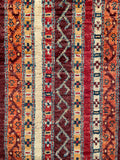 26238 - Hand-knotted Contemporary Chobi Ziegler /Modern Carpet/Rug / Size: 3'2" x 1'5"/99cm x 45cm