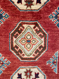 26268-Chobi Ziegler Hand-Knotted/Handmade Afghan Rug/Carpet Modern Authentic/Size: 2'8" x 1'6"/81cm x 46cm
