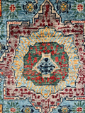 26283-Chobi Ziegler Hand-Knotted/Handmade Afghan Rug/Carpet Modern Authentic/Size: 2'9" x 1'8"/84cm x 51cm