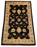 26519-Chobi Ziegler Hand-Knotted/Handmade Afghan Rug/Carpet Modern Authentic/Size: 3'1" x 2'0"/94cm x 61cm