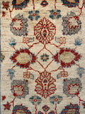 26527-Chobi Ziegler Hand-Knotted/Handmade Afghan Rug/Carpet Modern Authentic/Size: 2'8" x 1'9"/81cm x 53cm