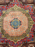 26284-Chobi Ziegler Hand-Knotted/Handmade Afghan Rug/Carpet Modern Authentic/Size: 3'0" x 2'0"/91cm x 61cm