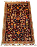 26276-Chobi Ziegler Hand-Knotted/Handmade Afghan Rug/Carpet Modern Authentic/Size: 3'1" x 2'0"/94cm x 61cm