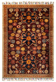 26276-Chobi Ziegler Hand-Knotted/Handmade Afghan Rug/Carpet Modern Authentic/Size: 3'1" x 2'0"/94cm x 61cm