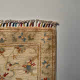 26302-Chobi Ziegler Hand-Knotted/Handmade Afghan Rug/Carpet Modern Authentic/Size: 2'9" x 2'0"/84cm x 61cm