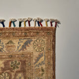 26312-Chobi Ziegler Hand-Knotted/Handmade Afghan Rug/Carpet Modern Authentic/Size: 2'9" x 1'9"/84cm x 53cm