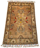 26310-Chobi Ziegler Hand-Knotted/Handmade Afghan Rug/Carpet Modern Authentic/Size: 3'0" x 1'9"/91cm x 53cm