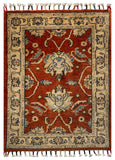 26315-Chobi Ziegler Hand-Knotted/Handmade Afghan Rug/Carpet Modern Authentic/Size: 2'8" x 2'0"/81cm x 61cm