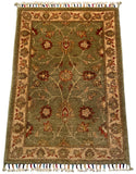 26297-Chobi Ziegler Hand-Knotted/Handmade Afghan Rug/Carpet Modern Authentic/Size: 2'9" x 1'9"/84cm x 53cm