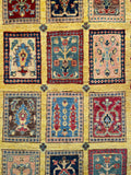 26166 -  Hand-knotted Contemporary Chobi Ziegler /Modern Carpet/Rug / Size: 3'3" x 1'6"/99cm x 46cm