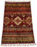 26242 - Hand-knotted Contemporary Chobi Ziegler /Modern Carpet/Rug / Size: 3'0" x 2'0"/91cm x 61cm