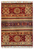 26169 -  Hand-knotted Contemporary Chobi Ziegler /Modern Carpet/Rug / Size: 2'9" x 2'0"/84cm x 61cm