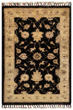 26520-Chobi Ziegler Hand-Knotted/Handmade Afghan Rug/Carpet Modern Authentic/Size: 3'0" x 2'0"/91cm x 61cm