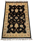 26518-Chobi Ziegler Hand-Knotted/Handmade Afghan Rug/Carpet Modern Authentic/Size: 3'1" x 2'0"/94cm x 61cm