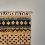 26241 - Hand-knotted Contemporary Chobi Ziegler /Modern Carpet/Rug / Size: 3'0" x 2'0"/91cm x 61cm