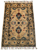 26511-Chobi Ziegler Hand-Knotted/Handmade Afghan Rug/Carpet Modern Authentic/Size: 2'9" x 2'0"/84cm x 61cm