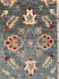 26294-Chobi Ziegler Hand-Knotted/Handmade Afghan Rug/Carpet Modern Authentic/Size: 2'9" x 2'0"/84cm x 61cm