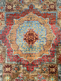 26288-Chobi Ziegler Hand-Knotted/Handmade Afghan Rug/Carpet Modern Authentic/Size: 2'9" x 2'1"/84cm 64cm