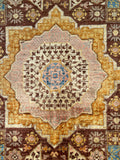 26291-Chobi Ziegler Hand-Knotted/Handmade Afghan Rug/Carpet Modern Authentic/Size: 2'9" x 2'0"/84cm x 61cm