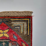 26679 -  Hand-knotted Contemporary Chobi Ziegler /Modern Carpet/Rug / Size: 2'0" x 1'3"/61cm x 38cm