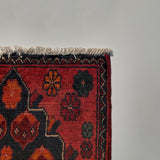 26390- Khal Mohammad Afghan Hand-Knotted Authentic/Traditional/Rug/Size: 1'9" x 1'4"/53cm x 41cm