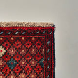 26463 - Khal Mohammad Afghan Hand-Knotted Authentic/Traditional/Rug/Size: 1'9" x 1'4"/53cm x 41cm