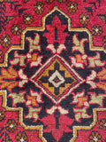 26341- Khal Mohammad Afghan Hand-Knotted Authentic/Traditional/Rug/Size: 2'0" x 1'4"/61cm x 41cm