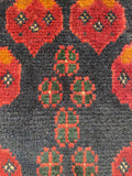 26445 - Khal Mohammad Afghan Hand-Knotted Authentic/Traditional/Rug/Size: 2'0" x 1'4"/61cm x 41cm