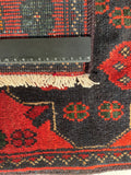 26445 - Khal Mohammad Afghan Hand-Knotted Authentic/Traditional/Rug/Size: 2'0" x 1'4"/61cm x 41cm