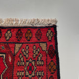 26210 - Khal Mohammad Afghan Hand-Knotted Authentic/Traditional/Rug/Size: 1'9" x 1'3"/53cm x 38cm