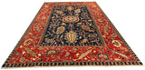 22444 - Chobi Ziegler Hand-knotted/Handmade Afghan Rug/Carpet Traditional Authentic/Size: 9'11" x 6'10"/ 302cm x 208cm