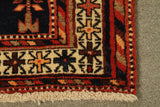 22252 - Afshar Hand-Knotted/Handmade Persian Rug/Carpet Tribal/Nomadic Authentic/Size: 7'6" x 5'2"/ 229cm x 157cm