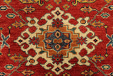 22461 -  Royal Kazak Hand-Knotted/Handmade Afghan Tribal/Nomadic Authentic/Size: 6'10" x 5'1"/ 208cm x 155cm