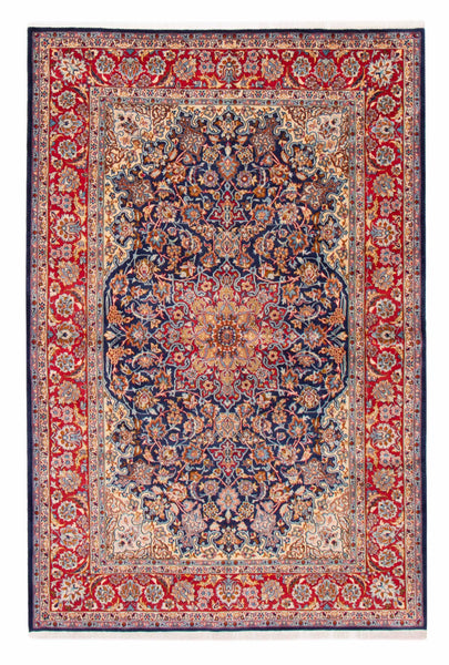 26710- Isfahan Persian Hand-Knotted Authentic/Traditional Carpet/Rug/ Size: 10'0'' x 6'8''/305cm x 203cm