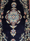 24334- Kashan Handmade/Hand-Knotted Persian Rug/ Traditional Carpet Authentic/ Size: 6'9" x 4'8"