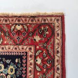 24334- Kashan Handmade/Hand-Knotted Persian Rug/ Traditional Carpet Authentic/ Size: 6'9" x 4'8"
