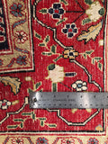 24334- Kashan Handmade/Hand-Knotted Persian Rug/ Traditional Carpet Authentic/ Size: 6'9" x 4'8"