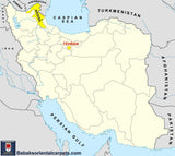 25633-Ardebil Hand-Knotted/Handmade Persian Rug/Carpet Traditional/Authentic/ Size: 9'7"x 6'5"/292cm x 196cm