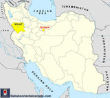 15044 - Bidjar Persian Hand-knotted Authentic/Traditional Carpet/Rug/ Size: 9'9" x 6'10"/ 297cm x 208cm