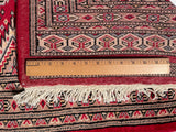 25073- Jaldar Hand-knotted/Handmade Pakistani Rug/Carpet Traditional Authentic/Size: 3'1" x 2'0"/94cm x 61cm