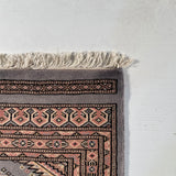 25098- Jaldar Hand-knotted/Handmade Pakistani Rug/Carpet Traditional Authentic/Size: 3'1" x 2'2"/94cm x 66cm