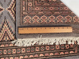 25098- Jaldar Hand-knotted/Handmade Pakistani Rug/Carpet Traditional Authentic/Size: 3'1" x 2'2"/94cm x 66cm