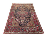 18113 - Sarough Hand-Knotted/Handmade Persian Rug/Carpet Traditional Authentic/ Size: 6'0" x 4'10"